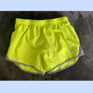 Neon Nike dri fit shorts size small